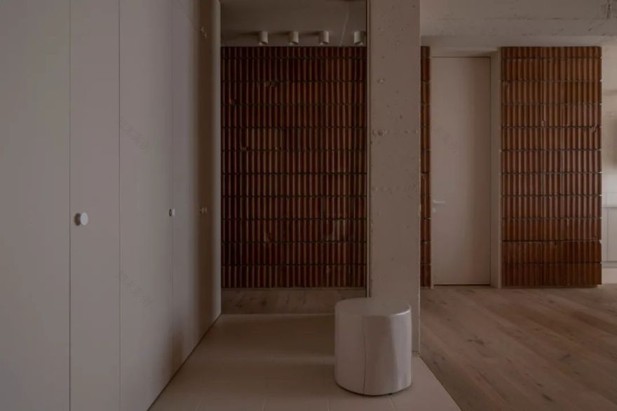 裸墙温润,陶砖创意——313 Block`s 公寓设计-11