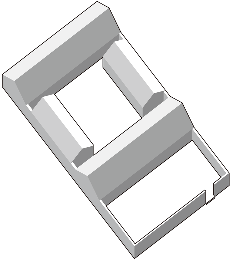 十字交叉之家 – 一朵屋面下的安顿与穿梭丨中国北京丨察社办公室-37