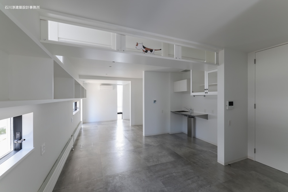 猫も通勤・事務所併用住宅OUCHI  48丨日本福岛丨石川淳建築設計事務所-31