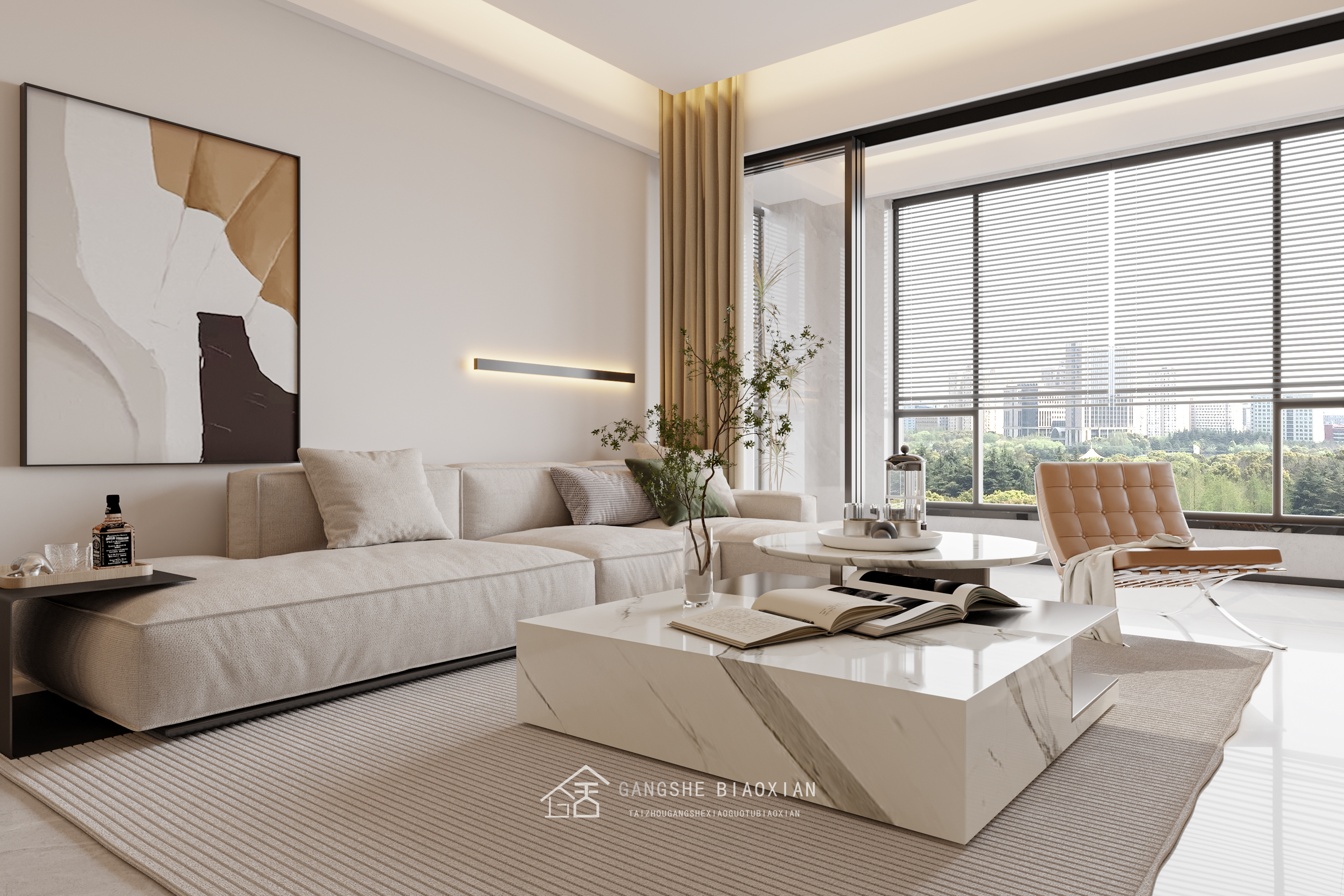 三月家装效果图合集丨冈舍效果图中端组-31