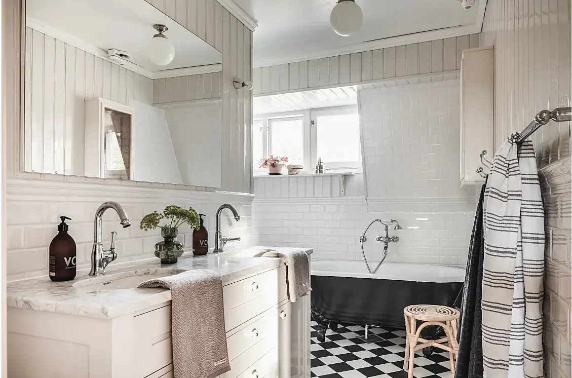 瑞典乡村风格红木别墅设计-27