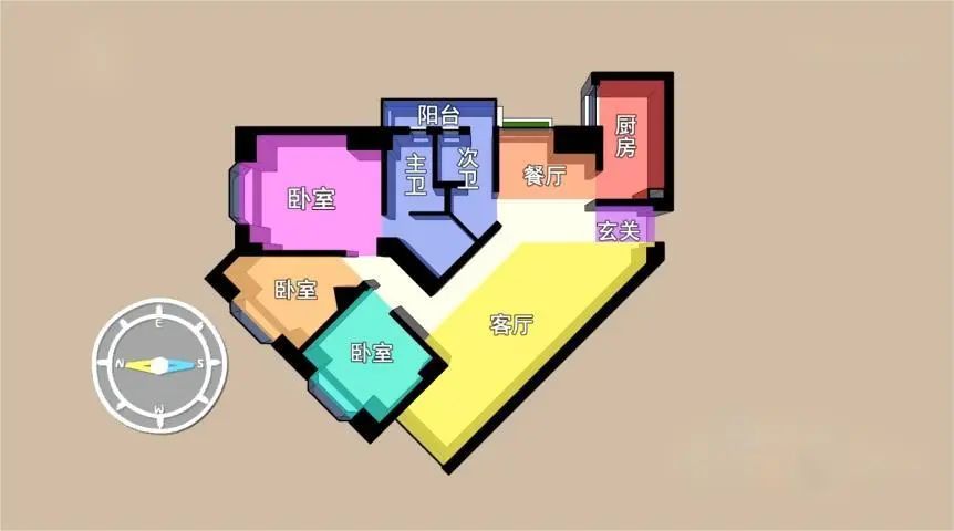 异形户型改造范本丨设计师赖旭东-10