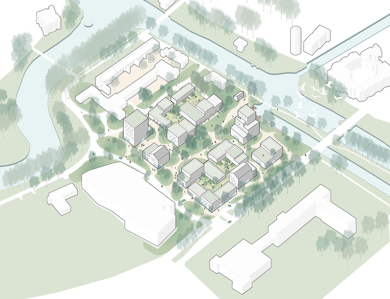 Weezenlanden-Noord Zwolle, Stedenbouwkundig Ontwerp | Urhahn-0