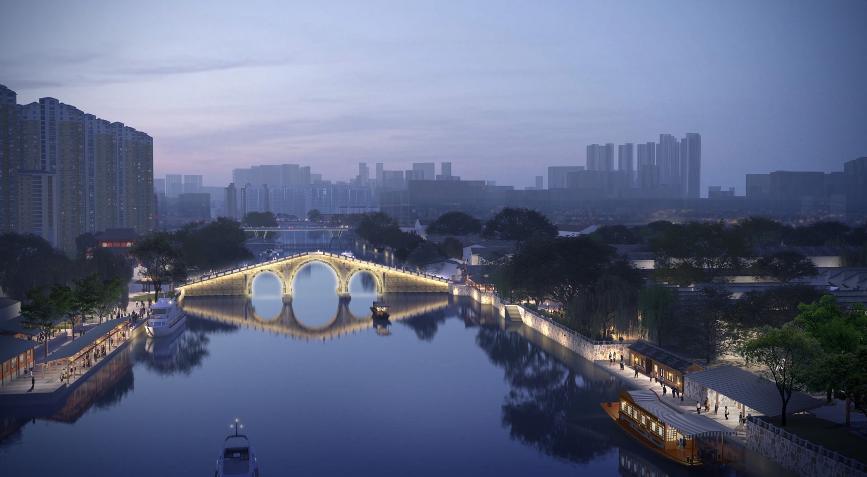 杭州大运河南段水岸提升丨中国杭州丨刘宇扬建筑事务所-123