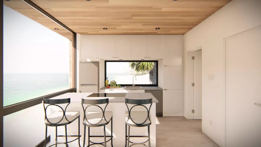 模块化度假屋 M2 | 双卧双卫，高效宜居的海边度假之家-5