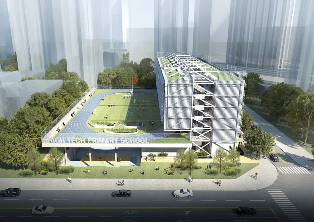 深圳市高新小学新建工程(设计)丨中国深圳丨深圳市库博建筑设计事务所有限公司+深圳市立方都市工程设计有限公司-0