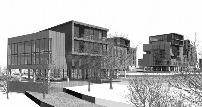 某住宅街区建筑规划设计丨俄罗斯丨帕维尔·安德烈耶夫建筑工作室-49