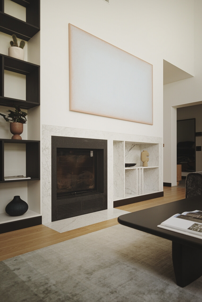 220-metrowe wnętrze domu pod Łodzią - połączenie natury i designu - PLN Design-7