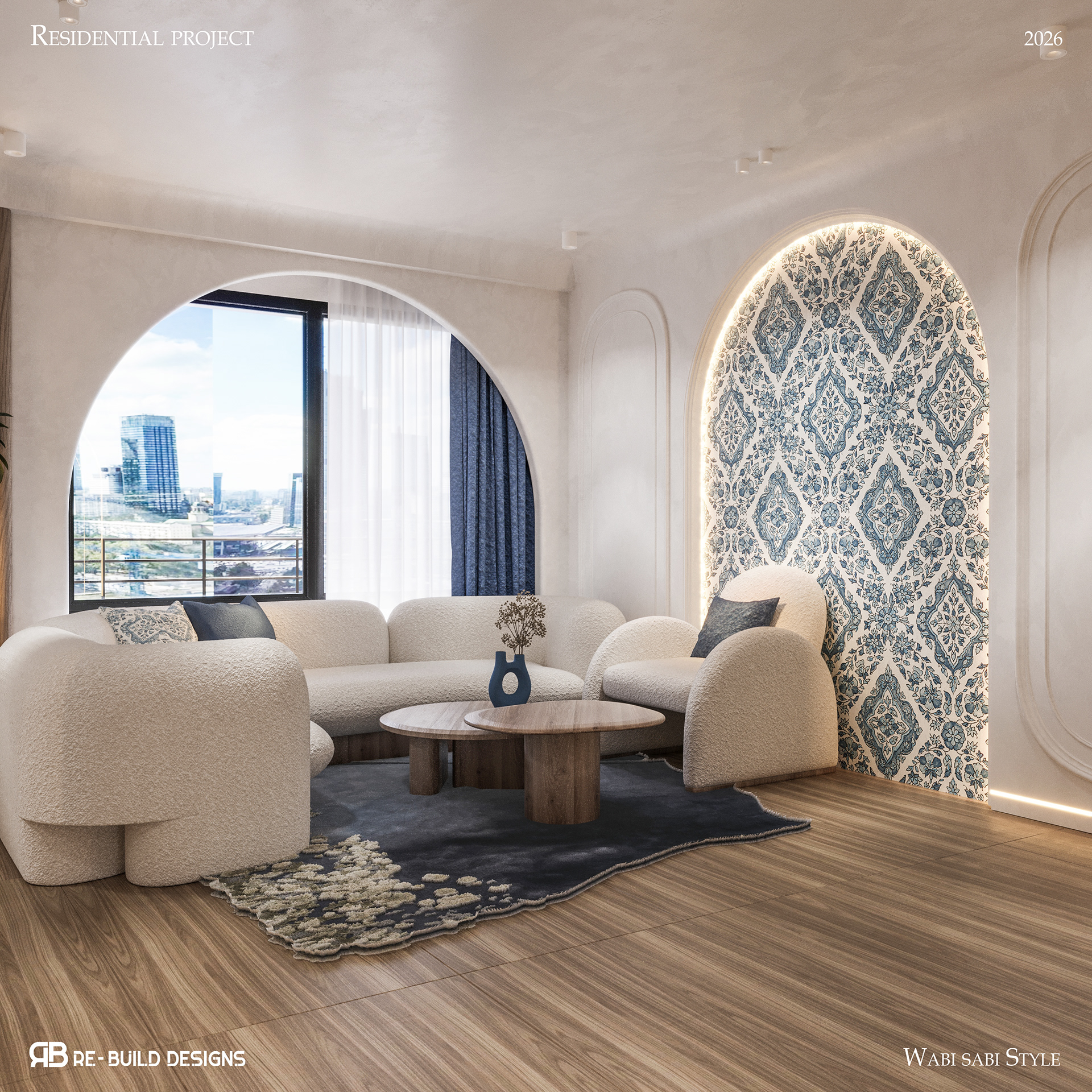 WABI SABI接待处室内设计丨埃及亚历山大丨Re  Build Designs-13