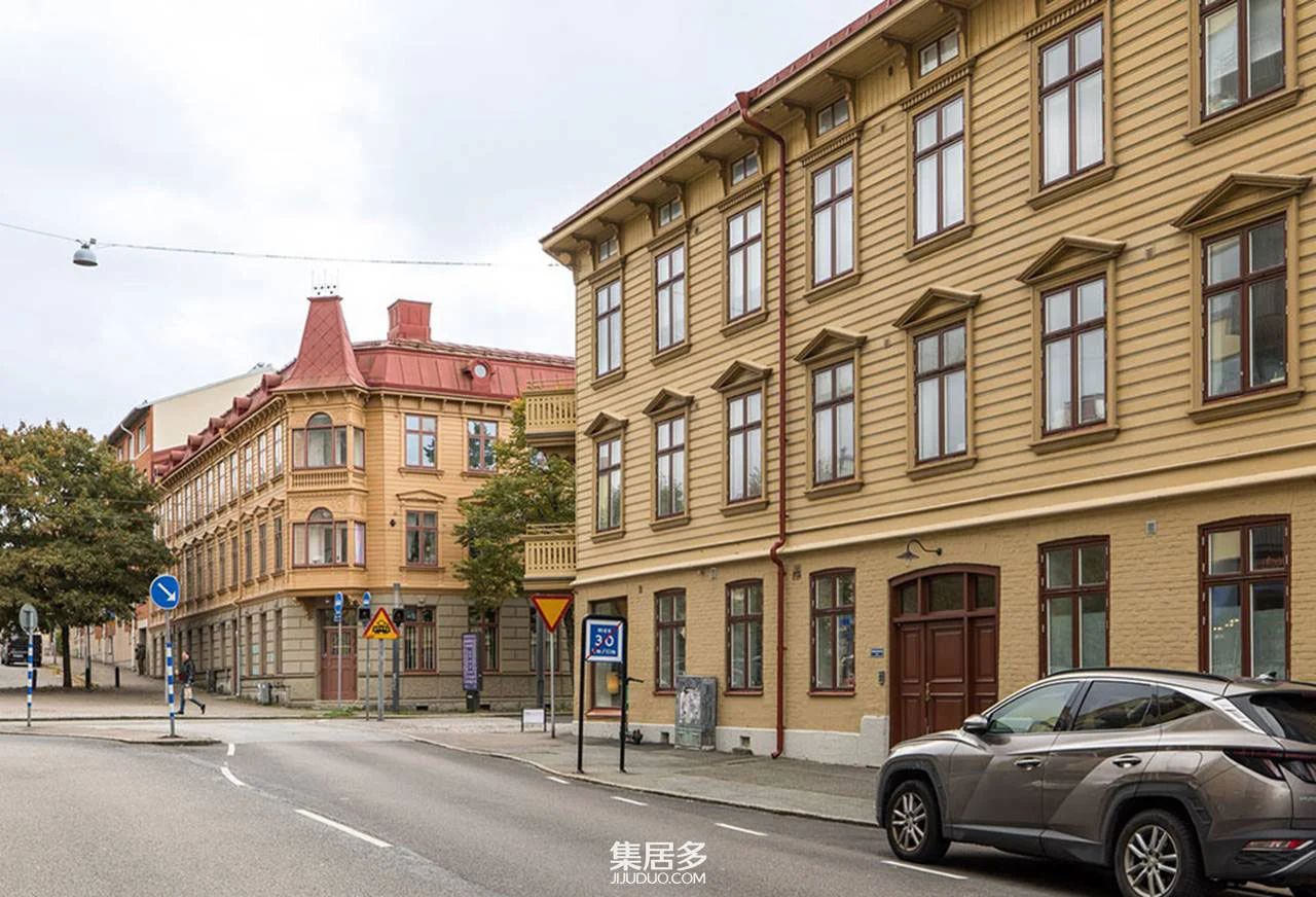 混凝土墙的斯堪的纳维亚小型公寓丨瑞典-28