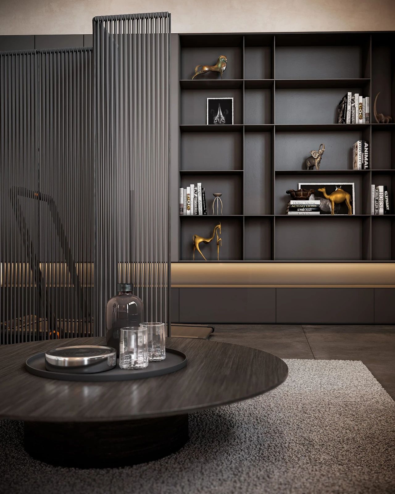 504㎡三层极简别墅设计丨LeQB Architects-59