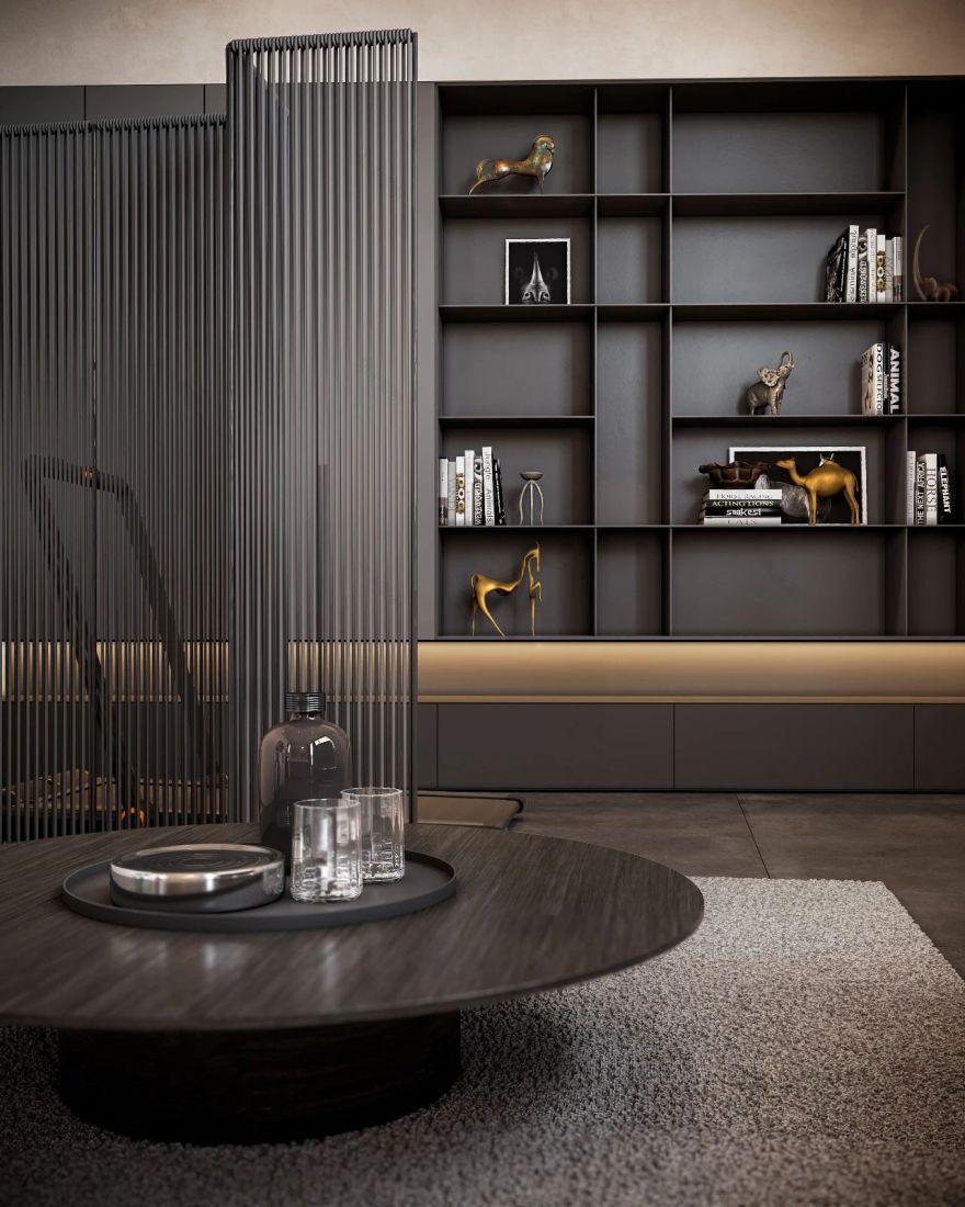 504㎡三层极简别墅设计丨LeQB Architects-59