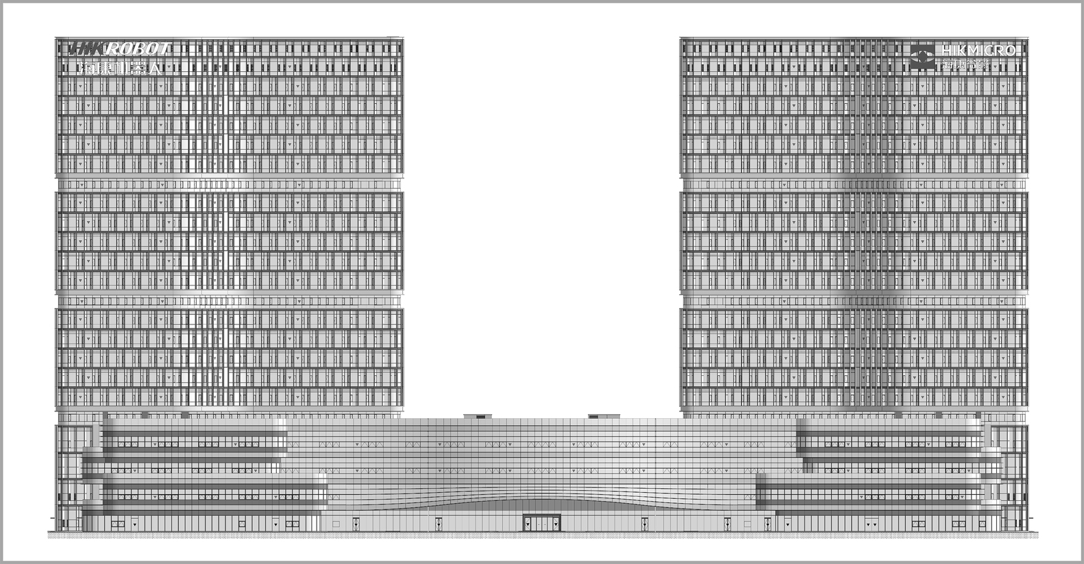 杭州海康威视总部四期丨中国杭州丨浙江大学建筑设计研究院-44