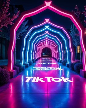 TikTok 奖项活动(AI概念)