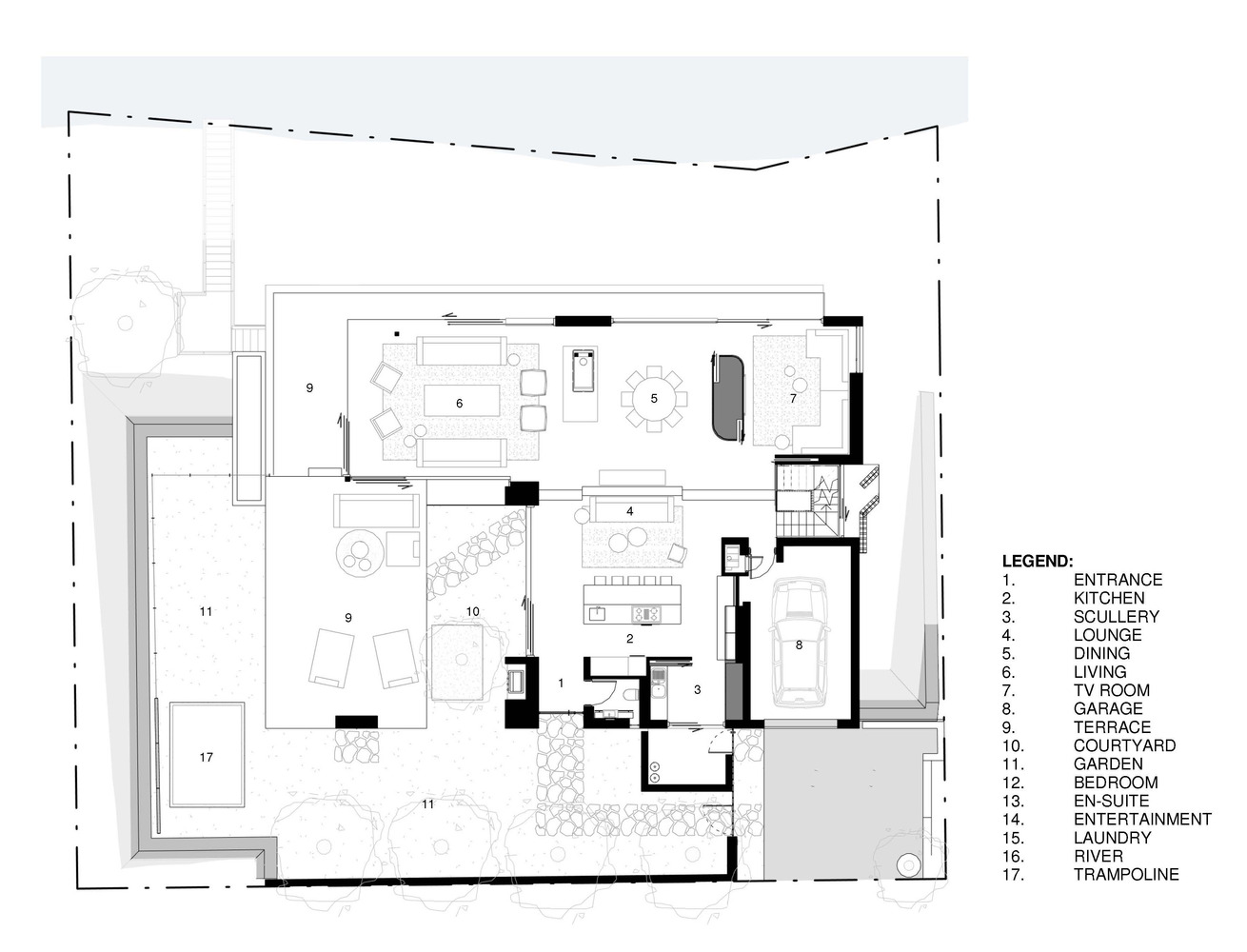 Restio River House 自然风格室内设计-26