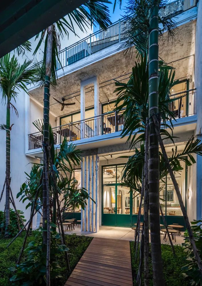 越南西贡可持续建筑咖啡店丨T3 Architects-33