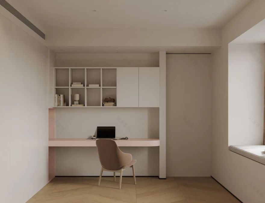 万象华府现代奶油白空间设计丨端石设计事务所-24