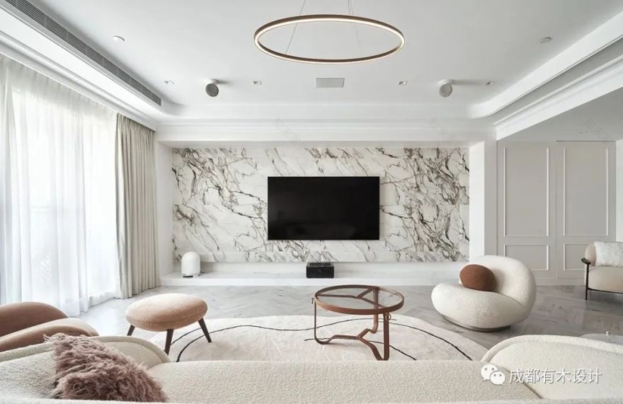 奶油色温柔法式小宅丨YOU MU DESIGN-23