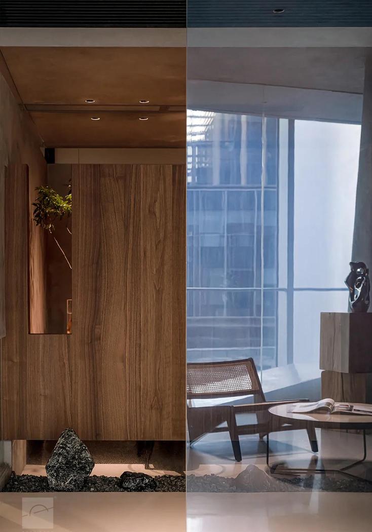 原木简约风设计事务所丨离×合设计事务所-28