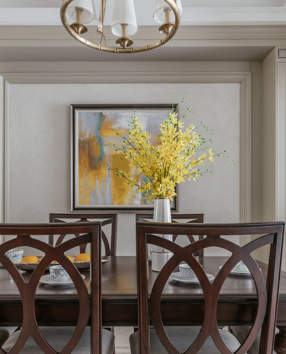 合肥蓝调别墅,美式简美风格的温馨三世同堂之家-21