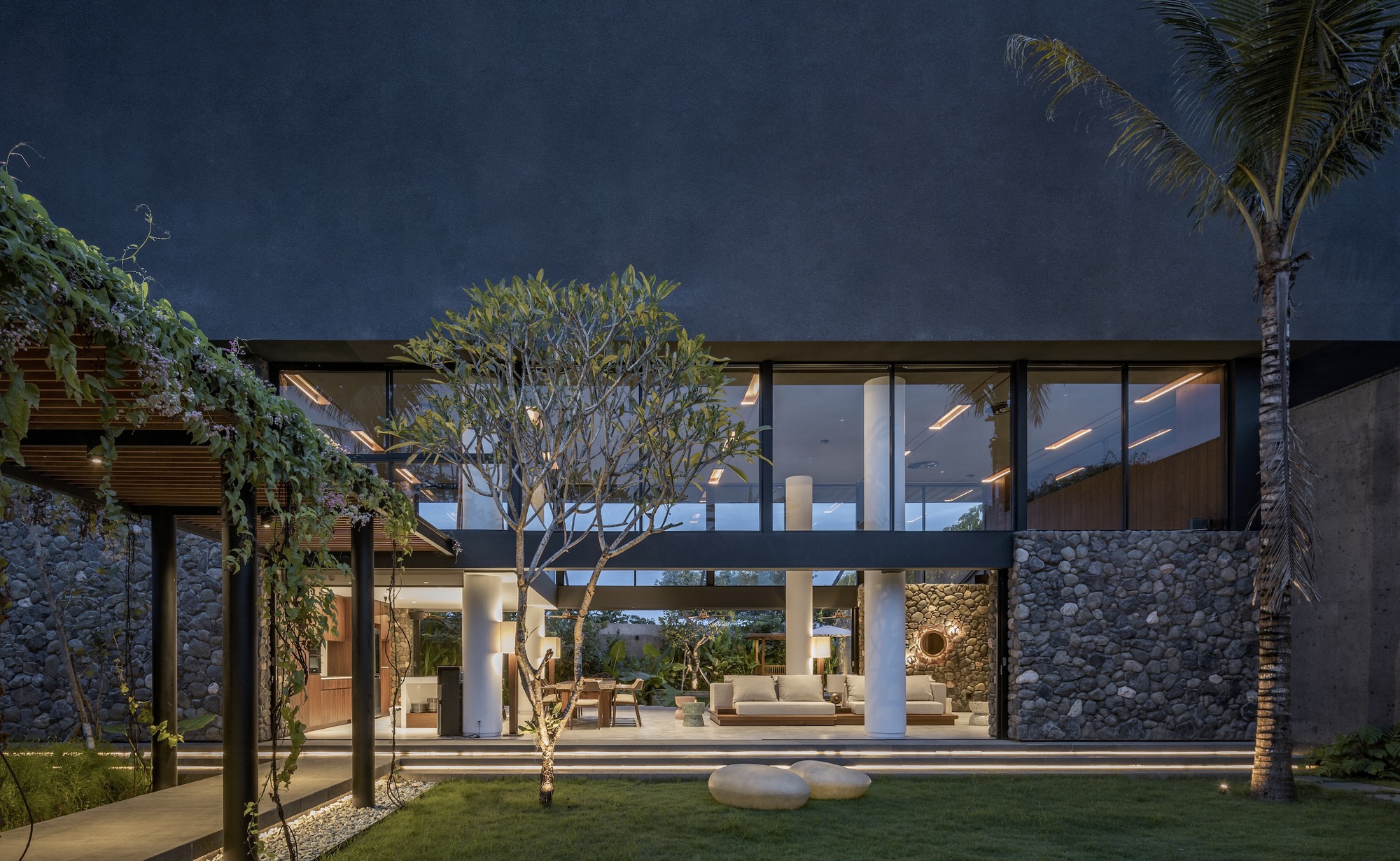 积云别墅丨印度尼西亚巴厘丨Arkana Architects-54