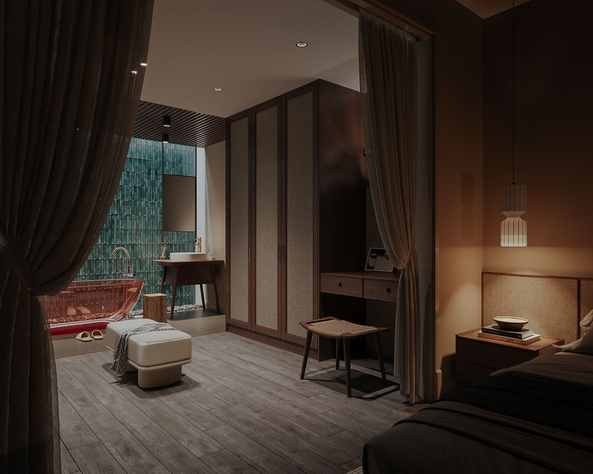 别墅空间设计丨中国合肥丨鹏大空间设计表现-19