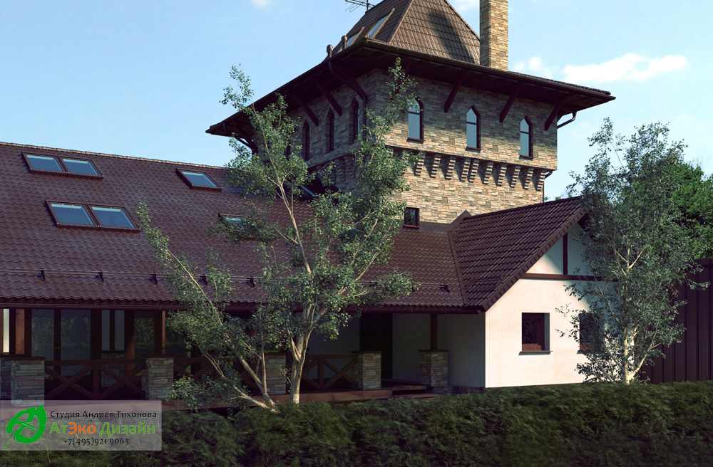 某别墅式宴会厅建筑设计丨АтЭко дизайн-7