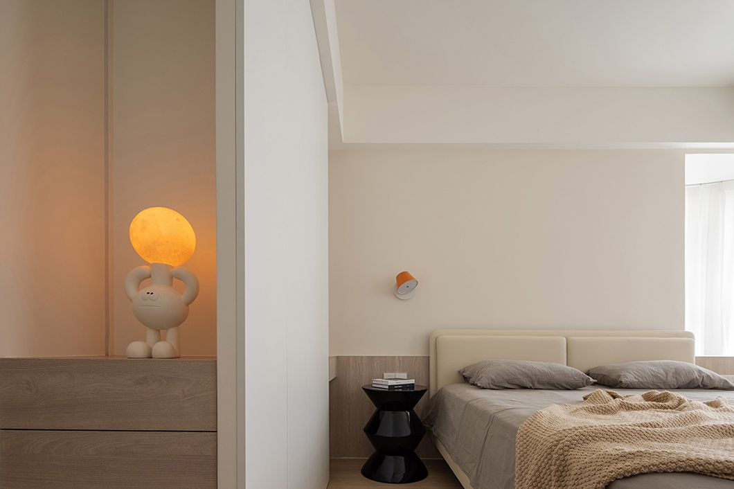 暖色原木风 · 义乌蒲荷花苑住宅设计-60