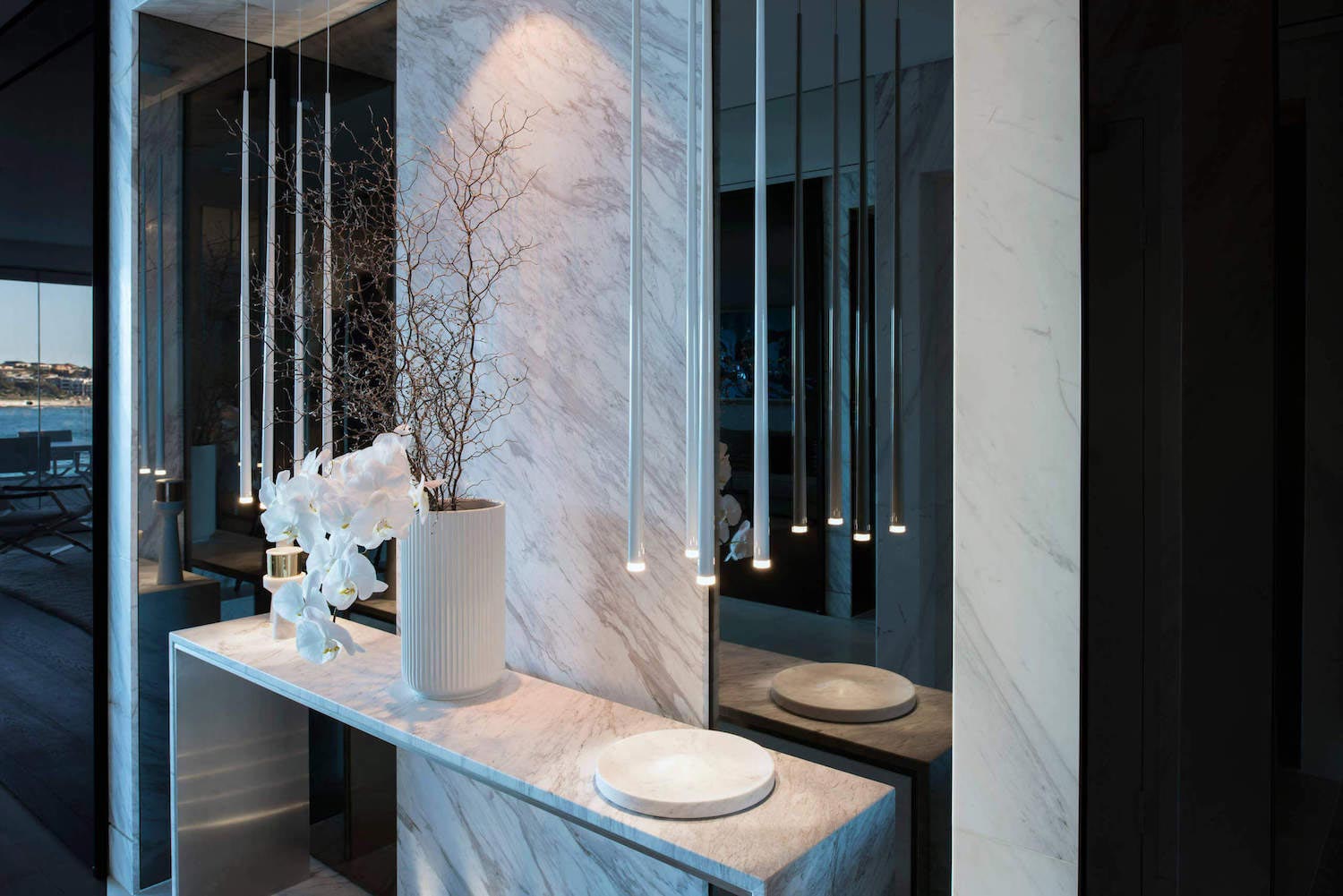 Luxurious beachside apartment located in Bondi, Sydney designed with quite some marble textures   CAANdesign  Architecture and home design blog-6