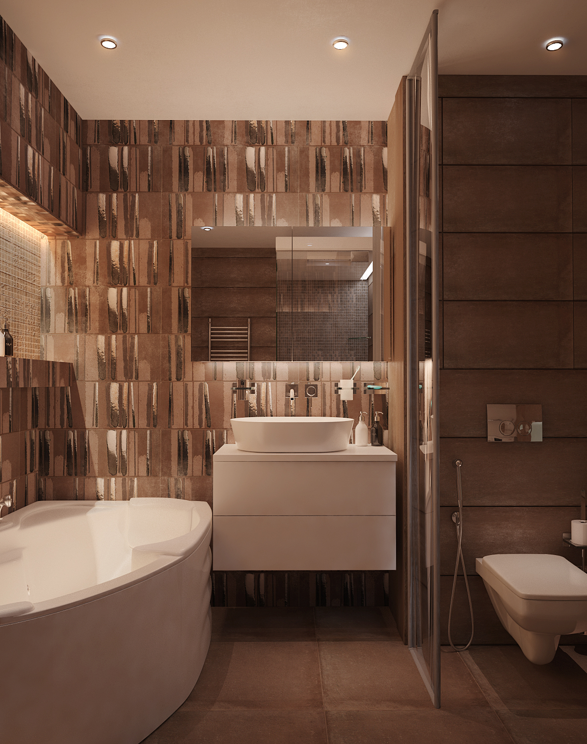 莫斯科75平3室公寓经典风格室内设计丨俄罗斯莫斯科-54