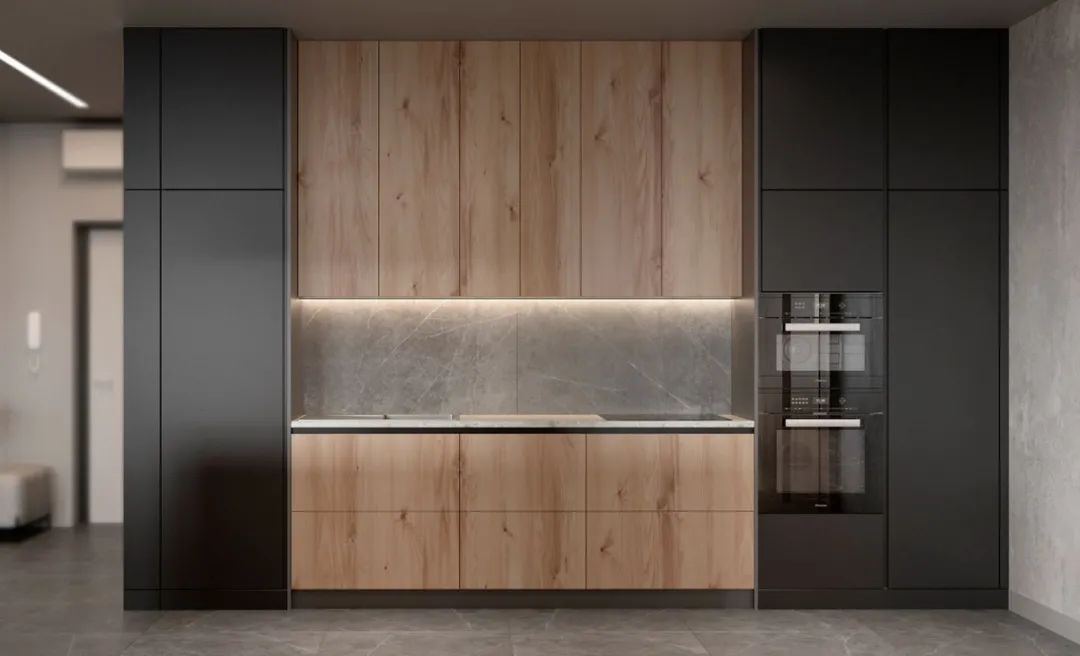 俄罗斯 120㎡原木简约公寓，素雅而精致-12