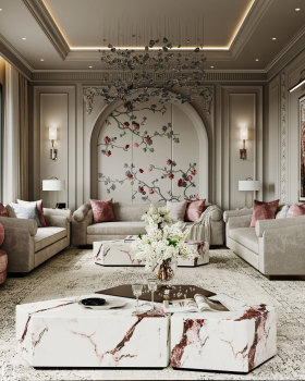 马格尔斯接待处丨沙特阿拉伯丨Select Designs