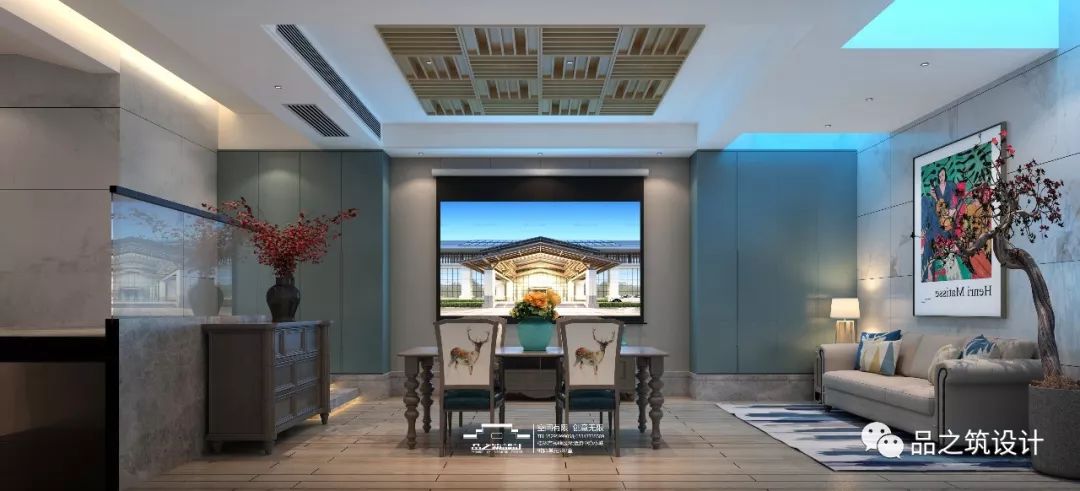 桂林 480㎡别墅空间,简约奢华美式风-21