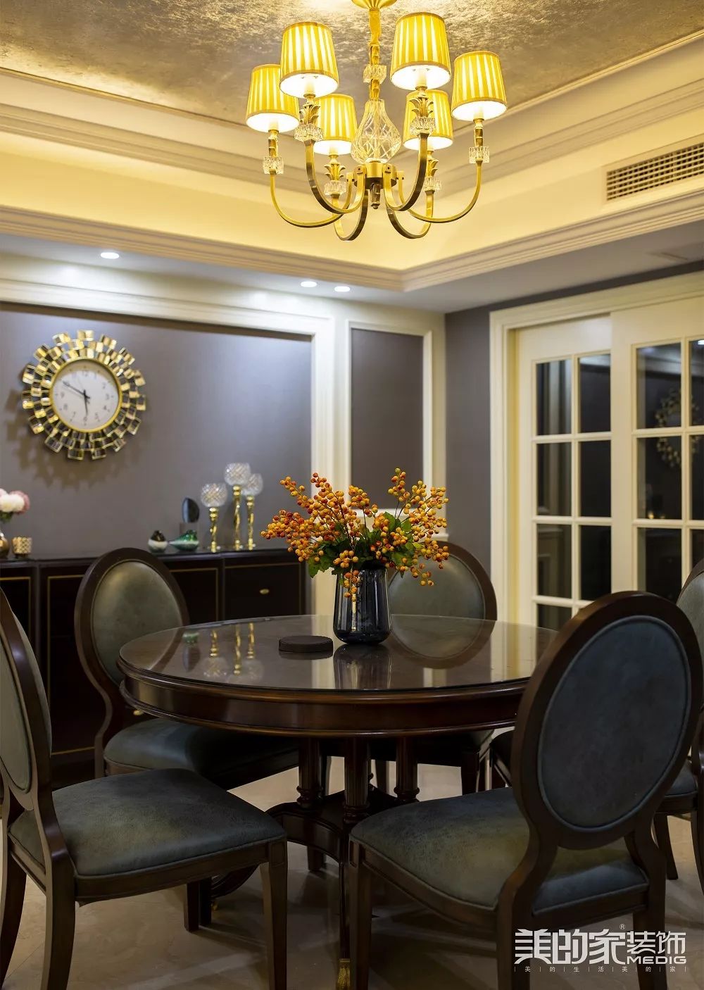 暖男标配的家 | 法式质感美式小清新混搭,打造 280㎡优雅生活空间-39