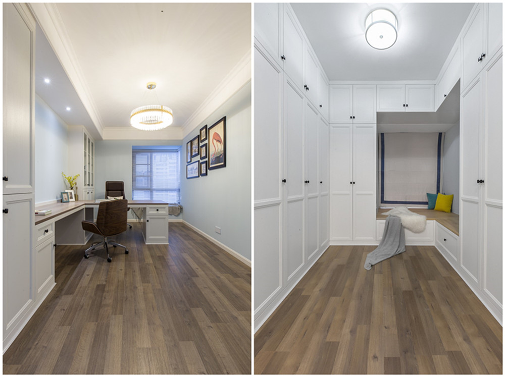 成都中德英伦世邦 140㎡美式轻奢风装修案例解析-57