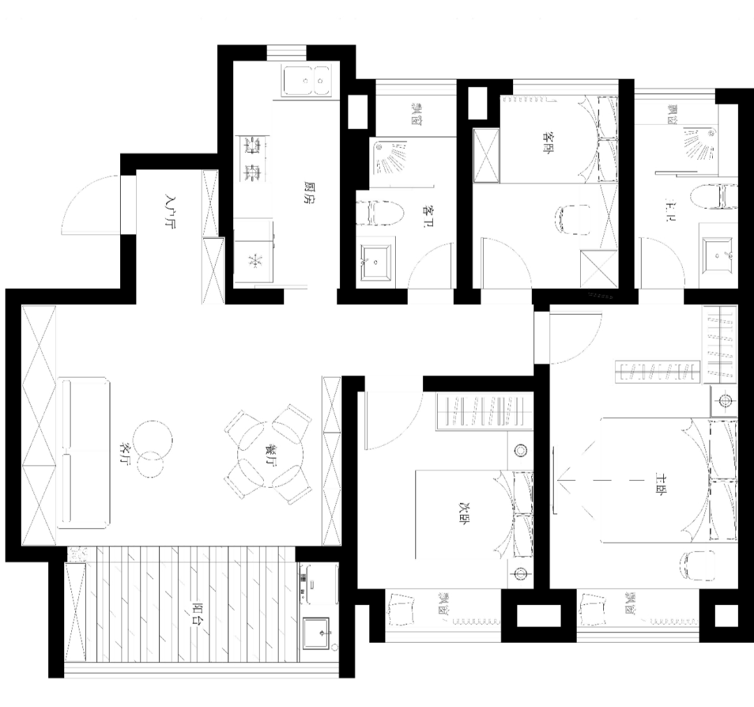 都市世外桃源 · 极简线条的家居艺术丨中国上海丨由舍空间设计-11