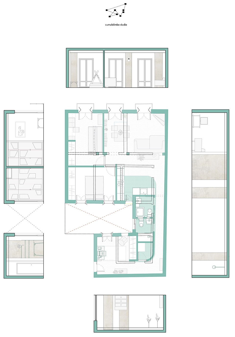 Roc 之家丨西班牙马德里丨CumuloLimbo Studio-33