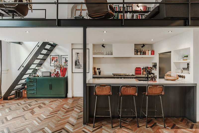 阿姆斯特丹双层阁楼 | 绿意盎然的孩子房-8