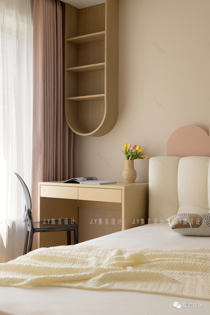 柔木时光 · 奶油原木打造的温馨家居空间-38