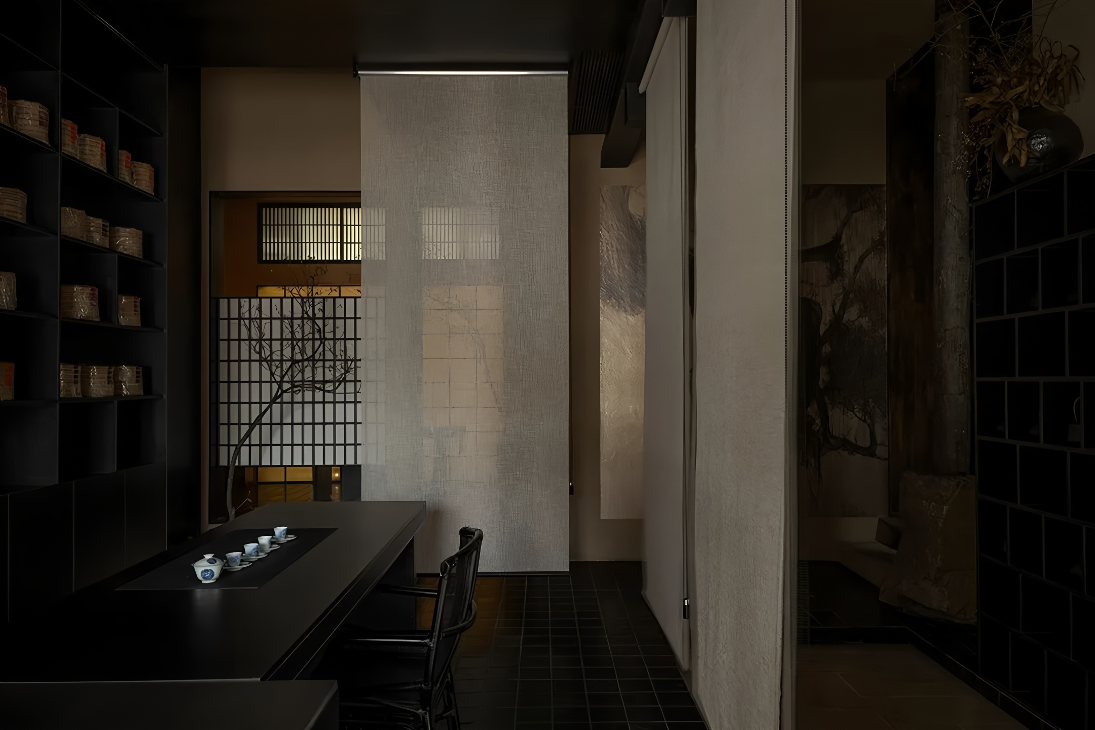 湖南邵阳180㎡同心茶室丨中国邵阳丨宅南设计事务所-14