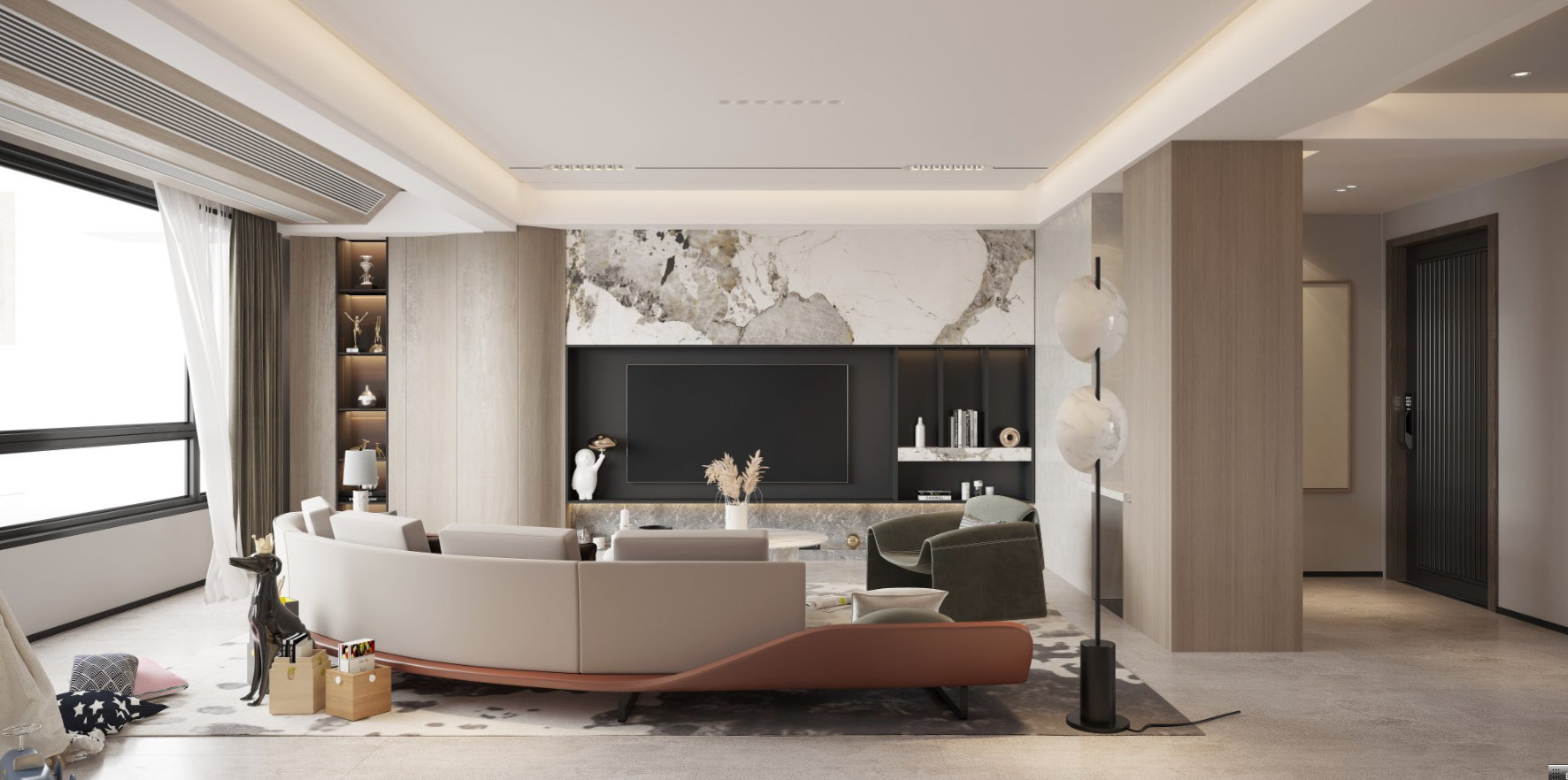 现代简约风室内设计-4