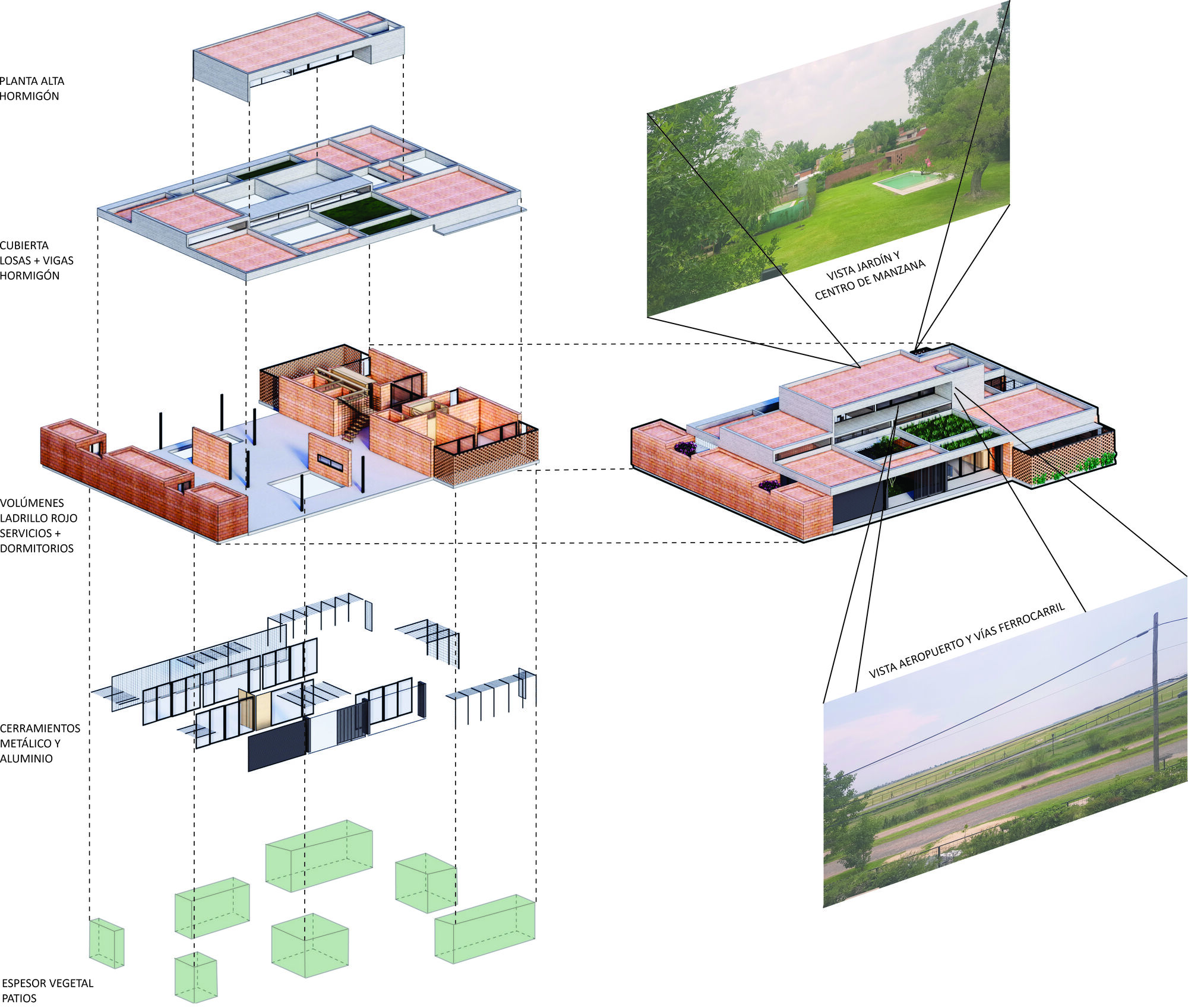 七庭院之屋丨阿根廷丨Arquitectura Spinetta-34