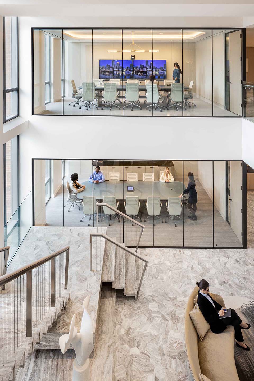Foley Hoag律所办公空间及会议中心设计丨美国丨Elkus Manfredi Architects-25