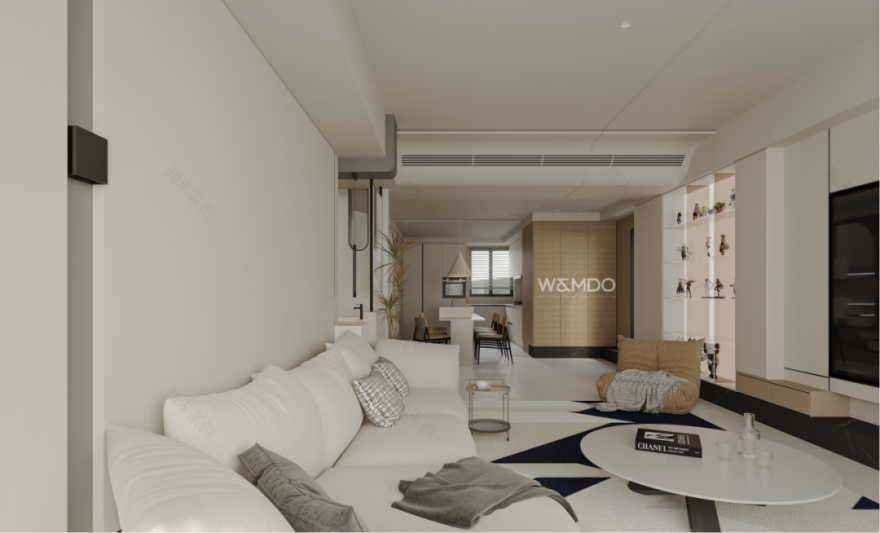 奶油原木慢生活·云逸娱乐室设计丨W&MDO-19