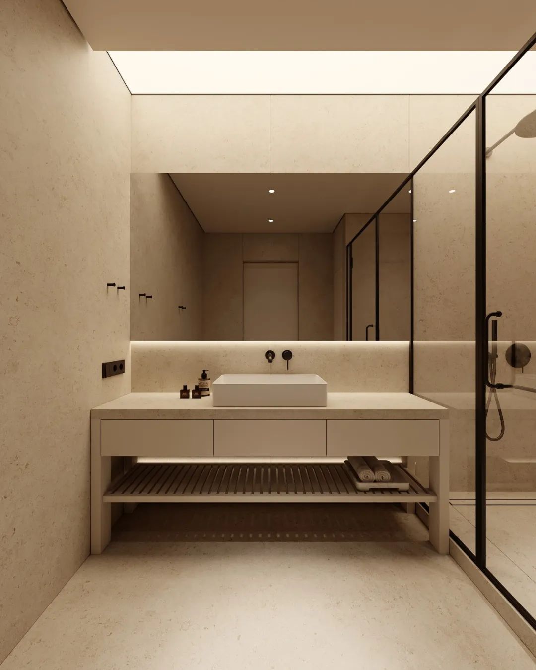 原木奶油风简约空间设计丨哈萨克斯坦阿拉木图丨Ursa Studio-26