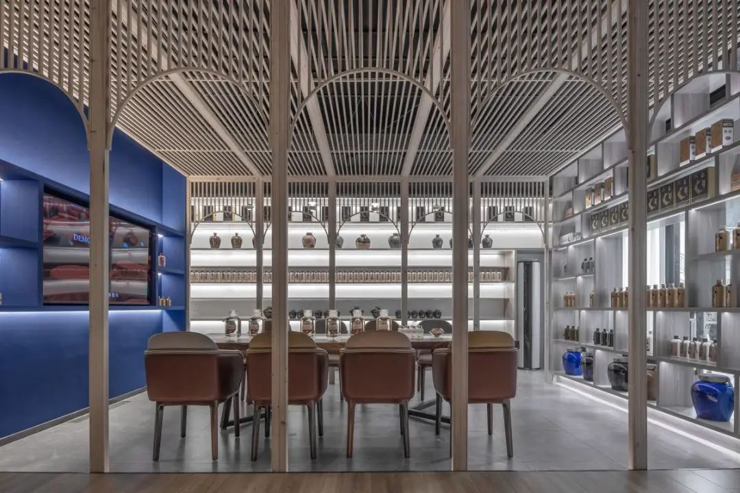 上海城市“茅台知酒堂” | 体验东方酒文化的静谧空间-11