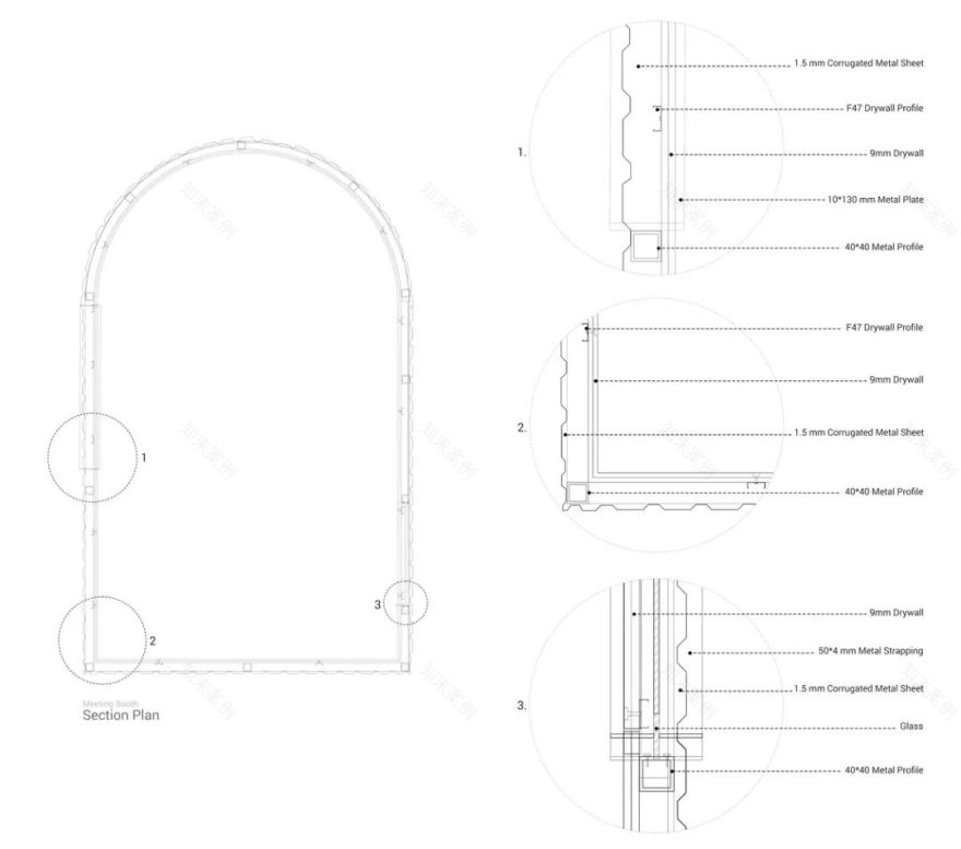 漂浮太空间的化妆品工作室丨波斯花园工作室-25