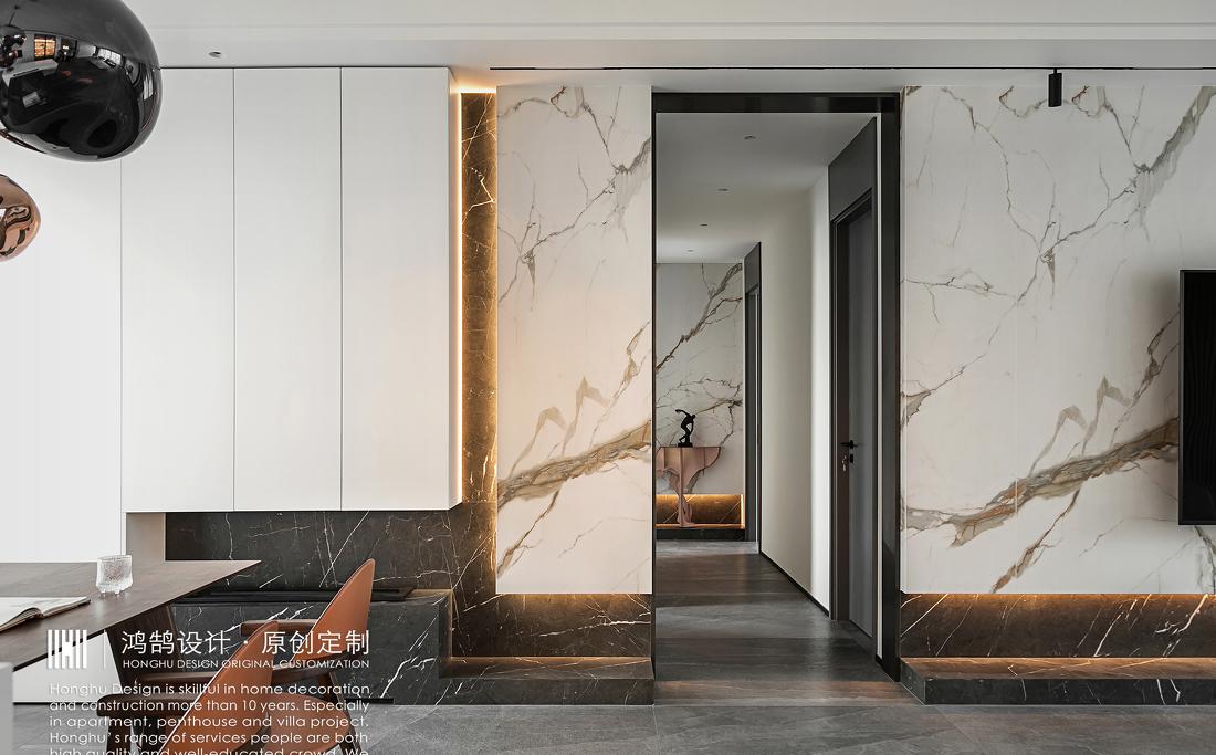 四口之家宽敞互动式平层乐园丨中国上海丨上海鸿鹄设计-2