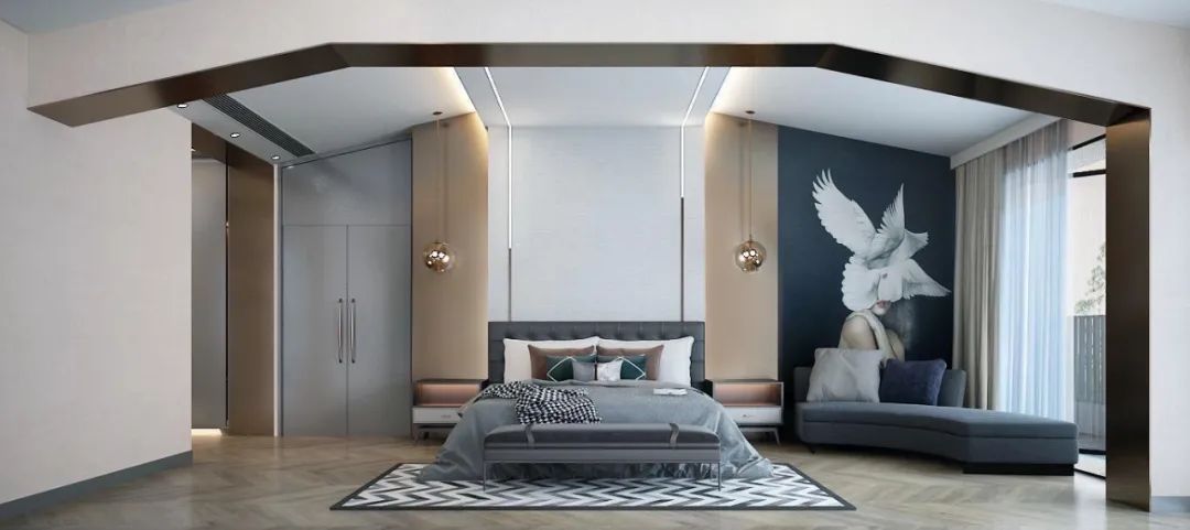 新新小镇简约别墅设计丨部亚维-26