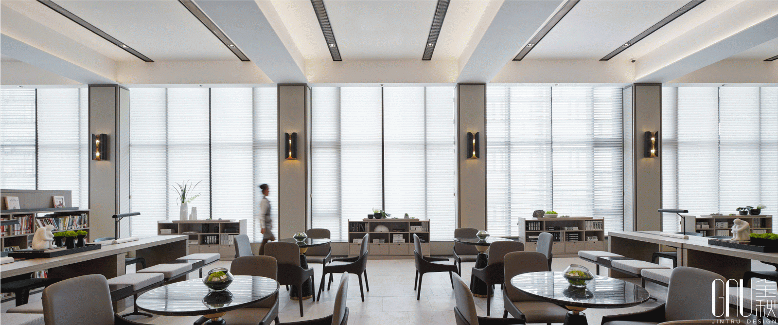 GNU金秋设计佛山万科金域学府  腹有诗书气自华 最是书香能致远-37